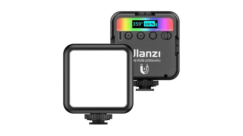 Luz LED ulanzi multicolorida